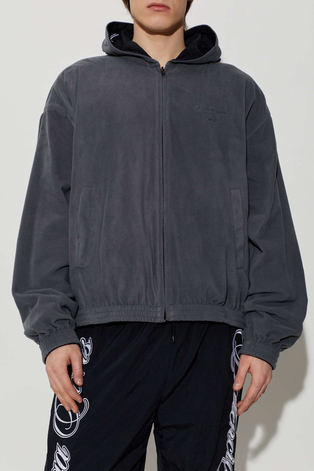 BALENCIAGA ポロシャツ M ダークグレー Balenciaga ポロシャツ | グレー | FARFETCH JP